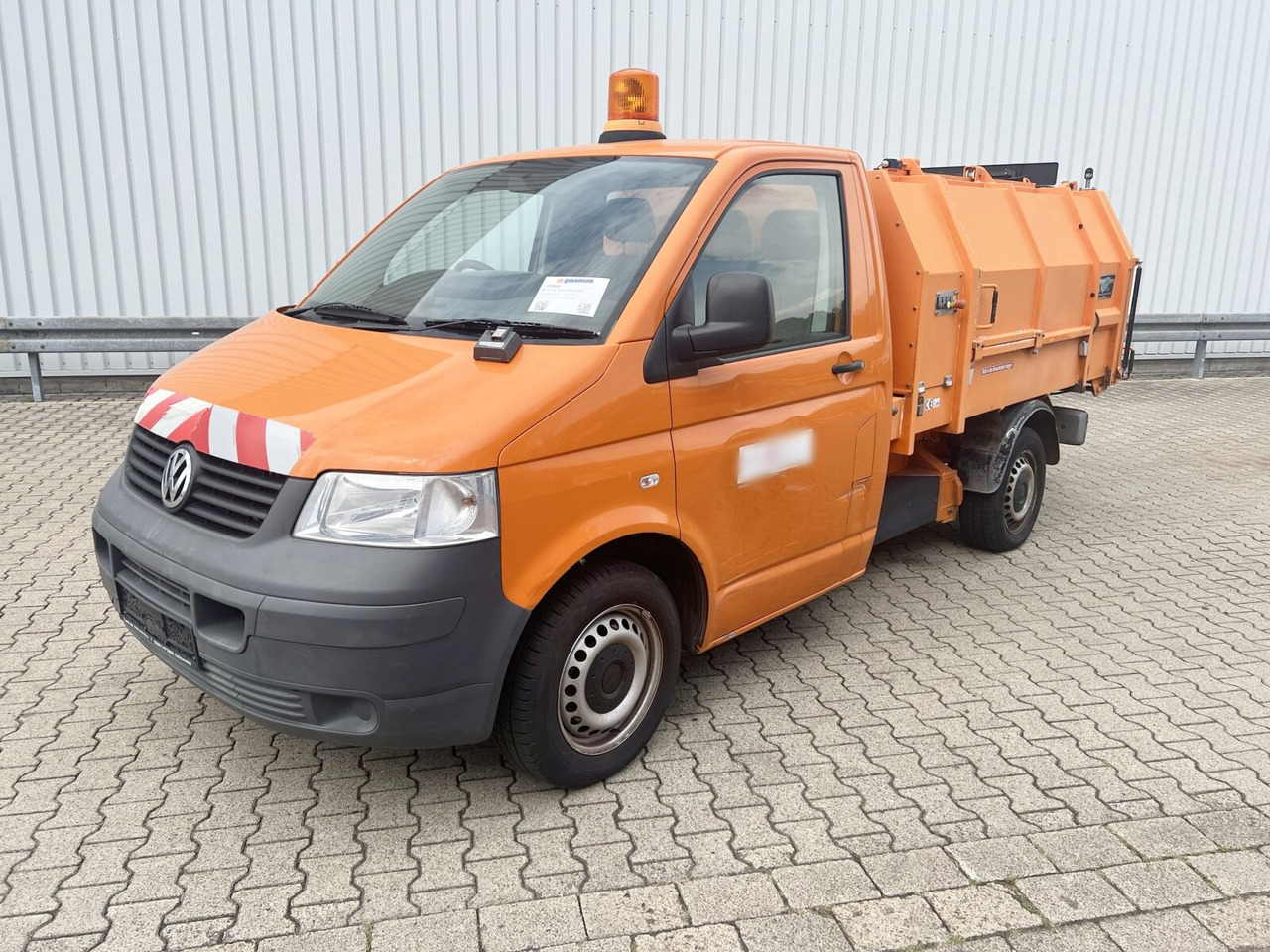 Volkswagen T5 1.9 TDI 4x2 Müllwagen T5 1.9 TDI 4x2, Hagemann Müllpreßaufbau ca. 3,4m³, Rechtslenker - شاحنة النفايات: صورة 1 Volkswagen T5 1.9 TDI 4x2 Müllwagen T5 1.9 TDI 4x2, Hagemann Müllpreßaufbau ca. 3,4m³, Rechtslenker - شاحنة النفايات: صورة 1