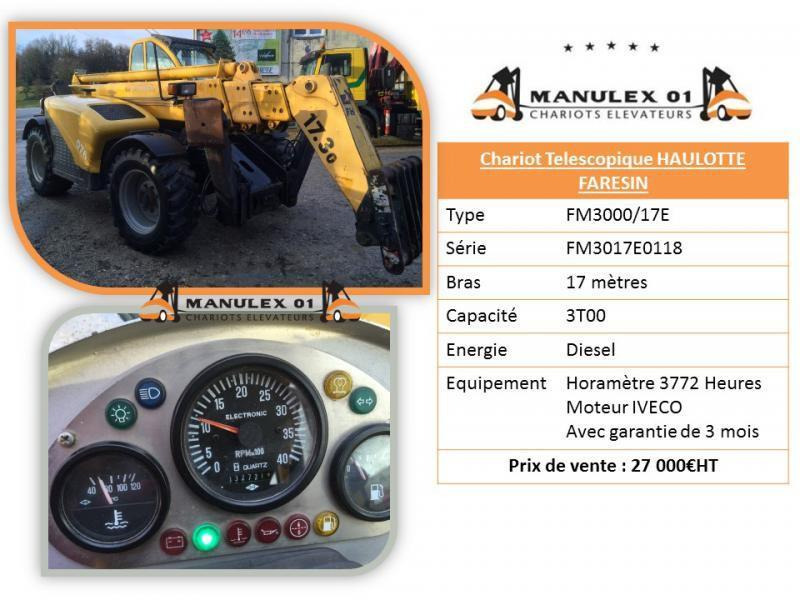 Faresin-Haulotte FM3000/17E - رافعة تلسكوبية: صورة 2 Faresin-Haulotte FM3000/17E - رافعة تلسكوبية: صورة 2