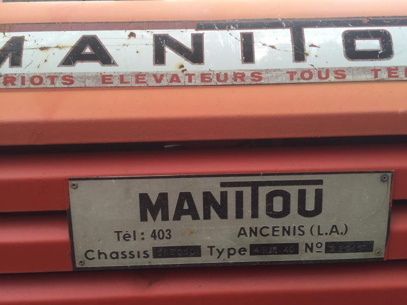 Manitou 4RM40 - رافعة شوكية للأرض الوعرة: صورة 3 Manitou 4RM40 - رافعة شوكية للأرض الوعرة: صورة 3