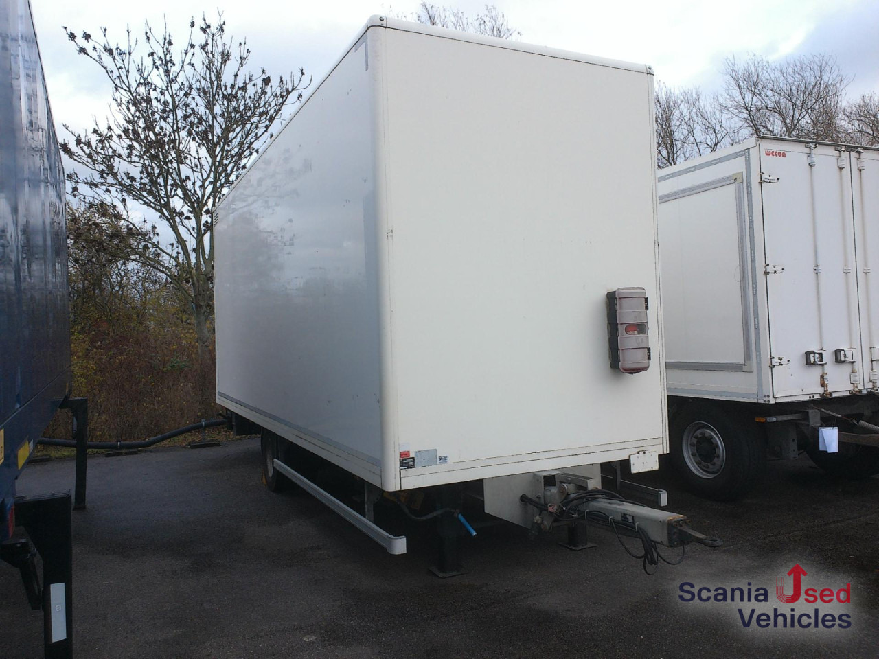 ACKERMANN 1-Achs ZAA mit LBW Dautel DL1500S - مقطورة صندوق مغلق: صورة 1 ACKERMANN 1-Achs ZAA mit LBW Dautel DL1500S - مقطورة صندوق مغلق: صورة 1