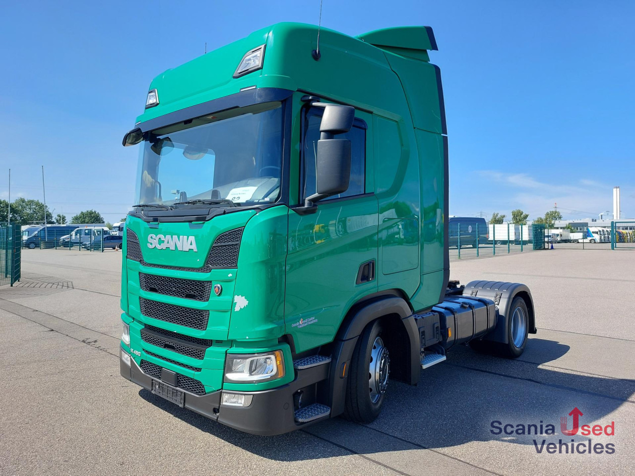 SCANIA R 450 A4X2 EB Volumen Mega Jumbo Standklima DAB - وحدة جر: صورة 1 SCANIA R 450 A4X2 EB Volumen Mega Jumbo Standklima DAB - وحدة جر: صورة 1