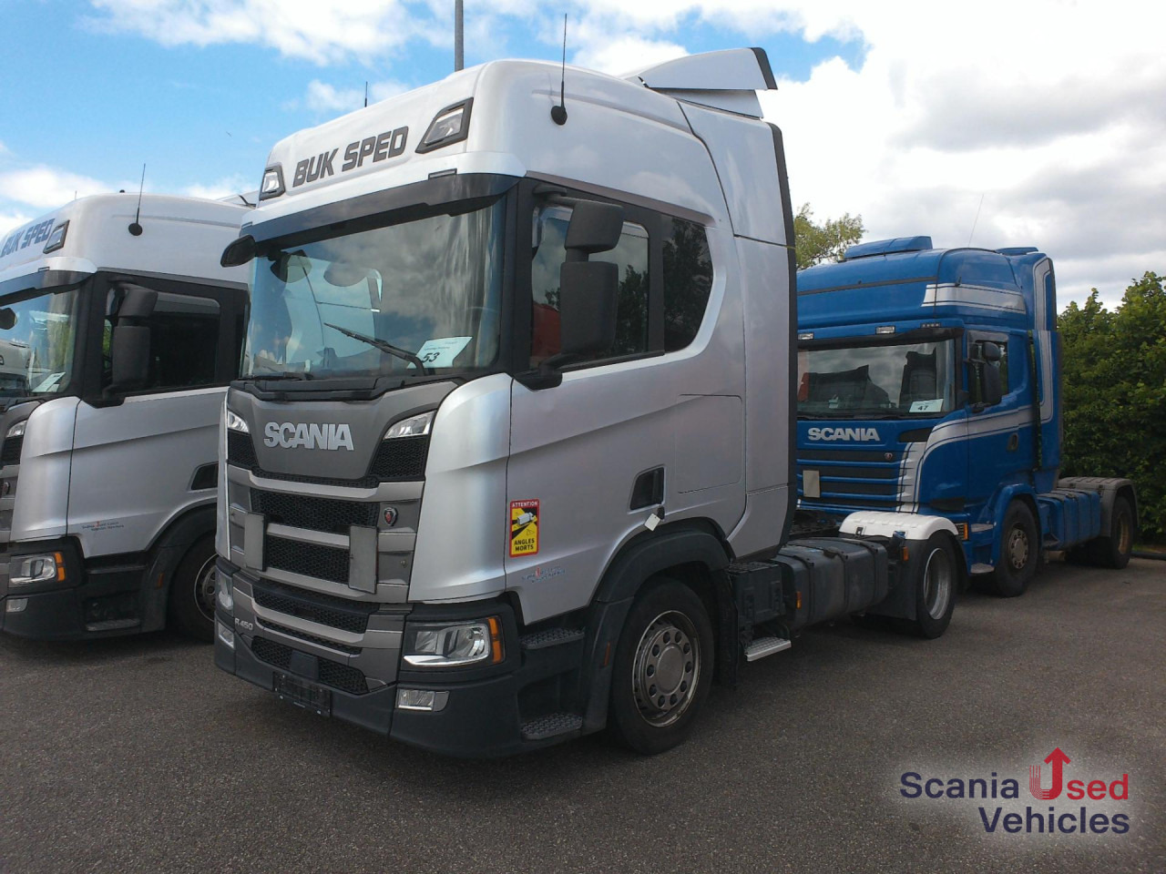 SCANIA R 450 A4x2EB Standklima Solaranlage!!! - وحدة جر: صورة 1 SCANIA R 450 A4x2EB Standklima Solaranlage!!! - وحدة جر: صورة 1