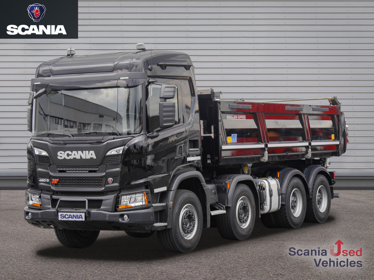 SCANIA G 460 B8x4HZ XT - Meiller D421 / Bordmatik - - شاحنة قلاب: صورة 1 SCANIA G 460 B8x4HZ XT - Meiller D421 / Bordmatik - - شاحنة قلاب: صورة 1