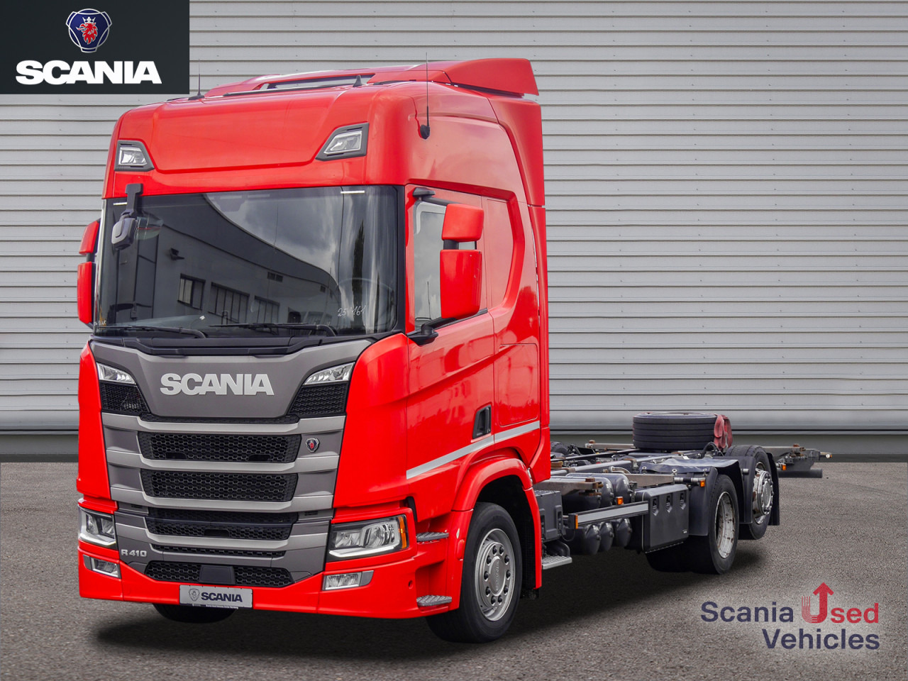 SCANIA R 410 B6x2*4LB Jumbo, Lenkachse, Standklima - شاحنات الحاويات / جسم علوي قابل للتغيير شاحنة: صورة 1 SCANIA R 410 B6x2*4LB Jumbo, Lenkachse, Standklima - شاحنات الحاويات / جسم علوي قابل للتغيير شاحنة: صورة 1