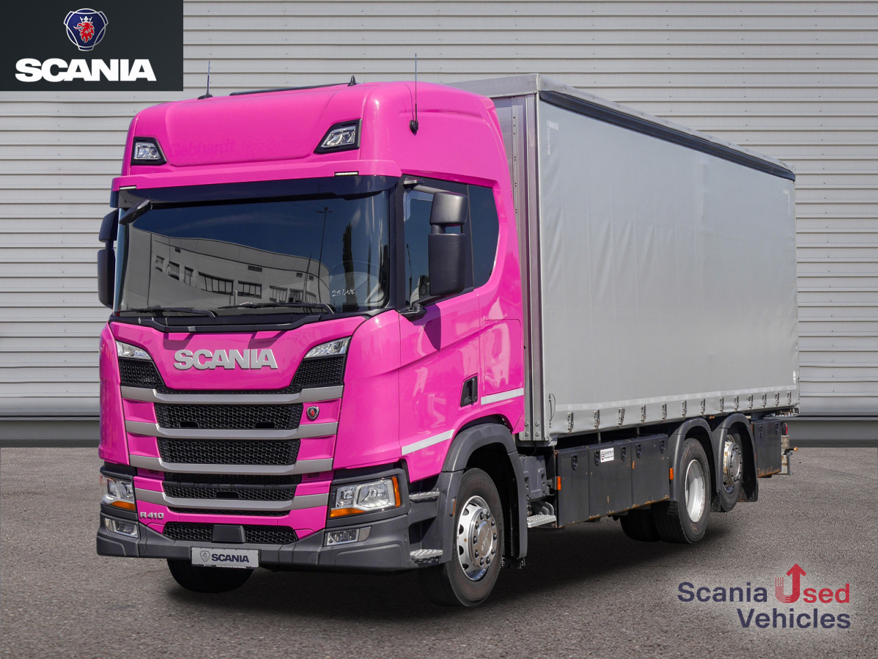 SCANIA R 410 B6x2*4NB - Pritsche / Plane / Hecktüren - - شاحنة ستارة: صورة 1 SCANIA R 410 B6x2*4NB - Pritsche / Plane / Hecktüren - - شاحنة ستارة: صورة 1