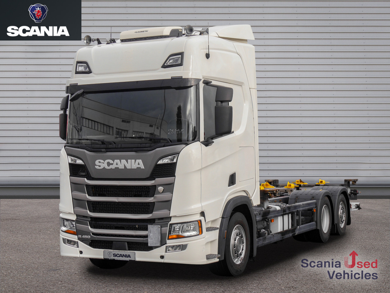 SCANIA R 450 B6x2NB - Schaltgetriebe / LBW - - شاحنات الحاويات / جسم علوي قابل للتغيير شاحنة: صورة 1 SCANIA R 450 B6x2NB - Schaltgetriebe / LBW - - شاحنات الحاويات / جسم علوي قابل للتغيير شاحنة: صورة 1