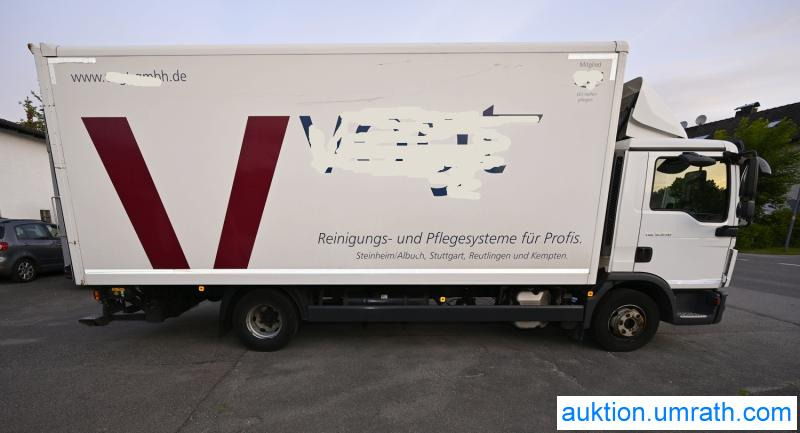 MAN MAN TGL 12.250 4x2 L/BL Koffer Ladebordwand Klimaautomatik NAVI Luftfederung Automatikgetriebe EURO 6 - شاحنة مقفلة: صورة 5 MAN MAN TGL 12.250 4x2 L/BL Koffer Ladebordwand Klimaautomatik NAVI Luftfederung Automatikgetriebe EURO 6 - شاحنة مقفلة: صورة 5
