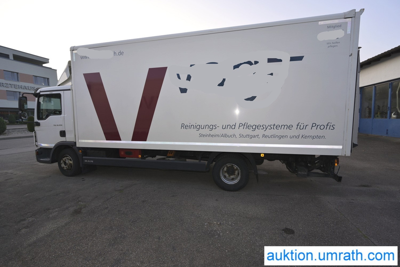 شاحنة مقفلة MAN TGL 12.250 4x2 L/BL Koffer Ladebordwand Klimaautomatik NAVI Luftfederung Automatikgetriebe EURO 6: صورة 12
