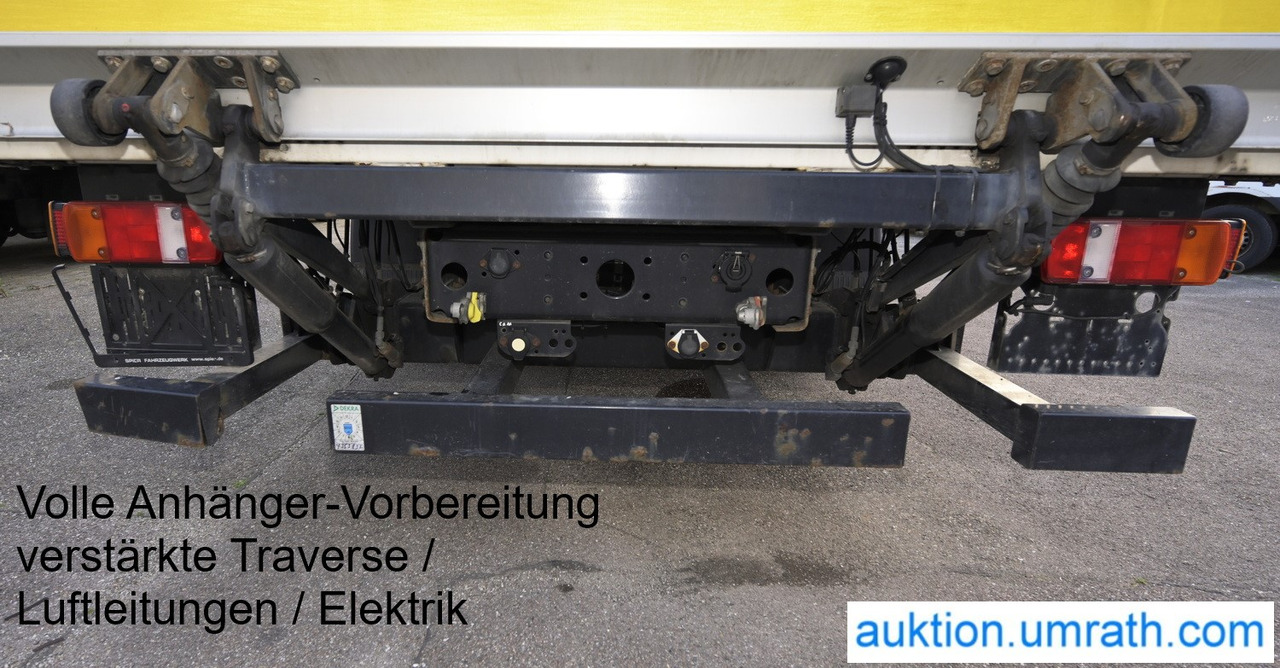 شاحنة مقفلة MAN TGL 12.250 4x2 L/BL Koffer Ladebordwand Klimaautomatik NAVI Luftfederung Automatikgetriebe EURO 6: صورة 7