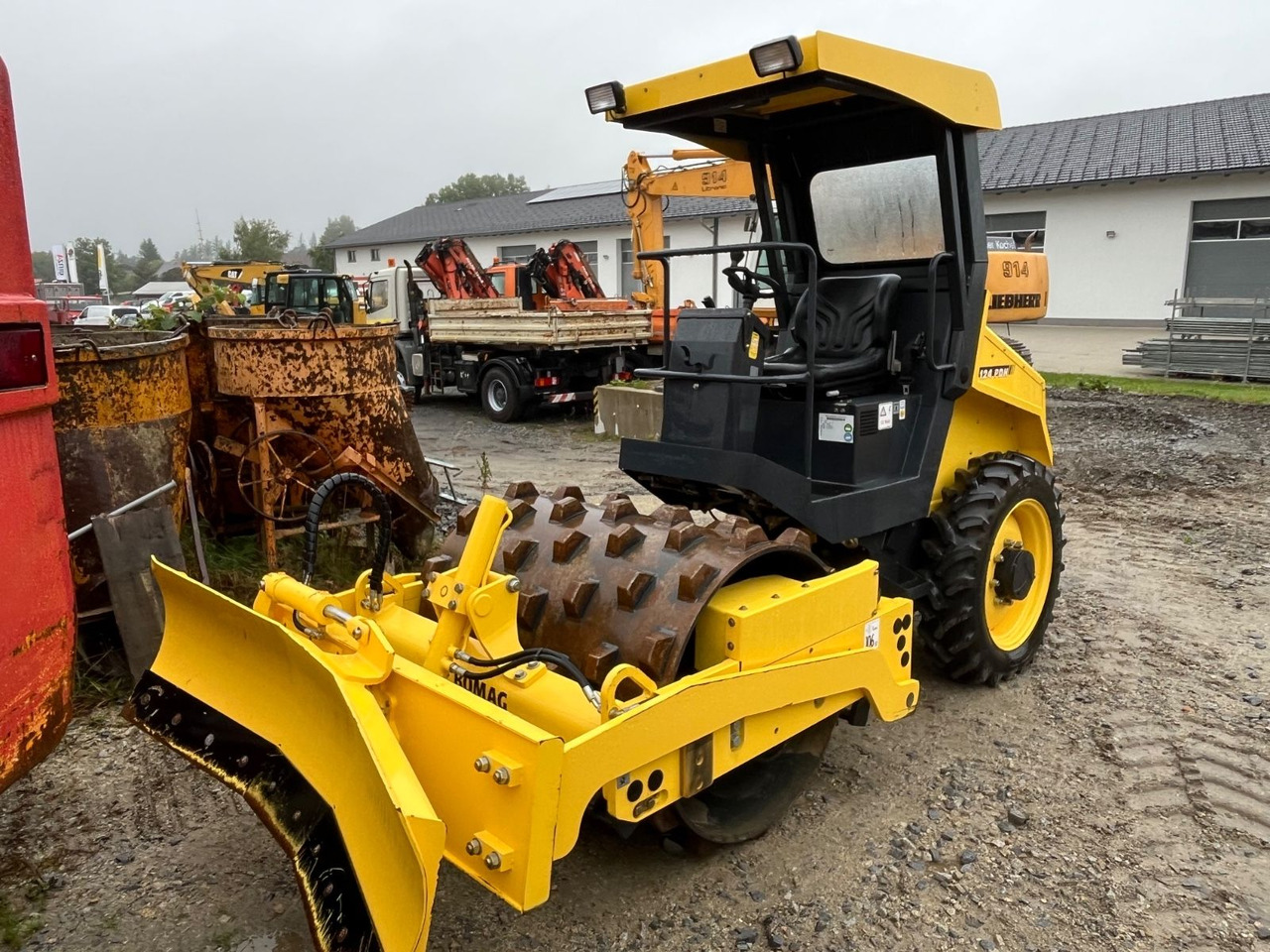 BOMAG Walzenzug BW 124 PDH-4 Planierschild 100 Bstd. - مدحلة ضاغطة: صورة 2 BOMAG Walzenzug BW 124 PDH-4 Planierschild 100 Bstd. - مدحلة ضاغطة: صورة 2