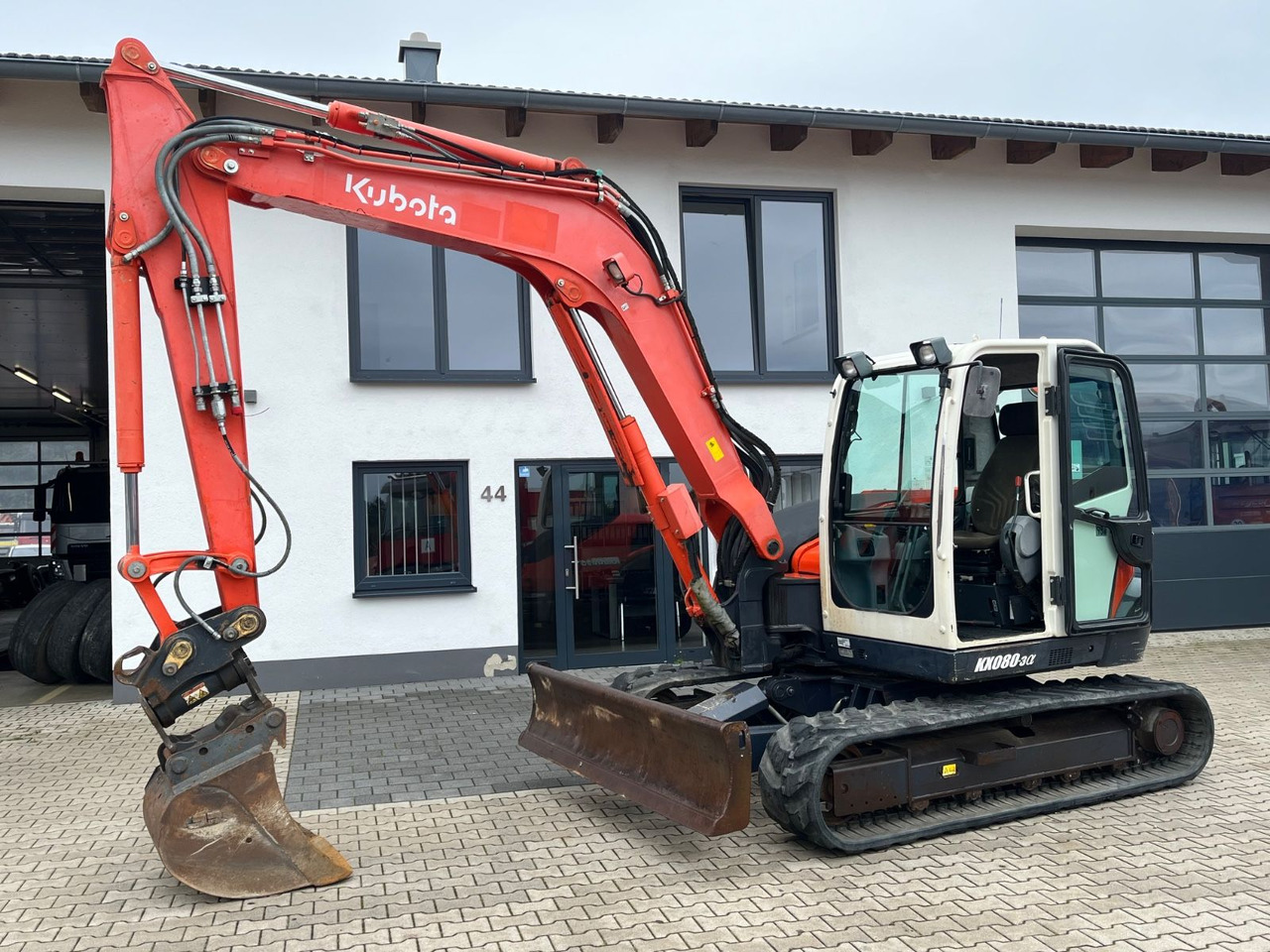 Kubota KX 080-3 Powertilt MS 08 - حفارة مُصَّغرة: صورة 1 Kubota KX 080-3 Powertilt MS 08 - حفارة مُصَّغرة: صورة 1