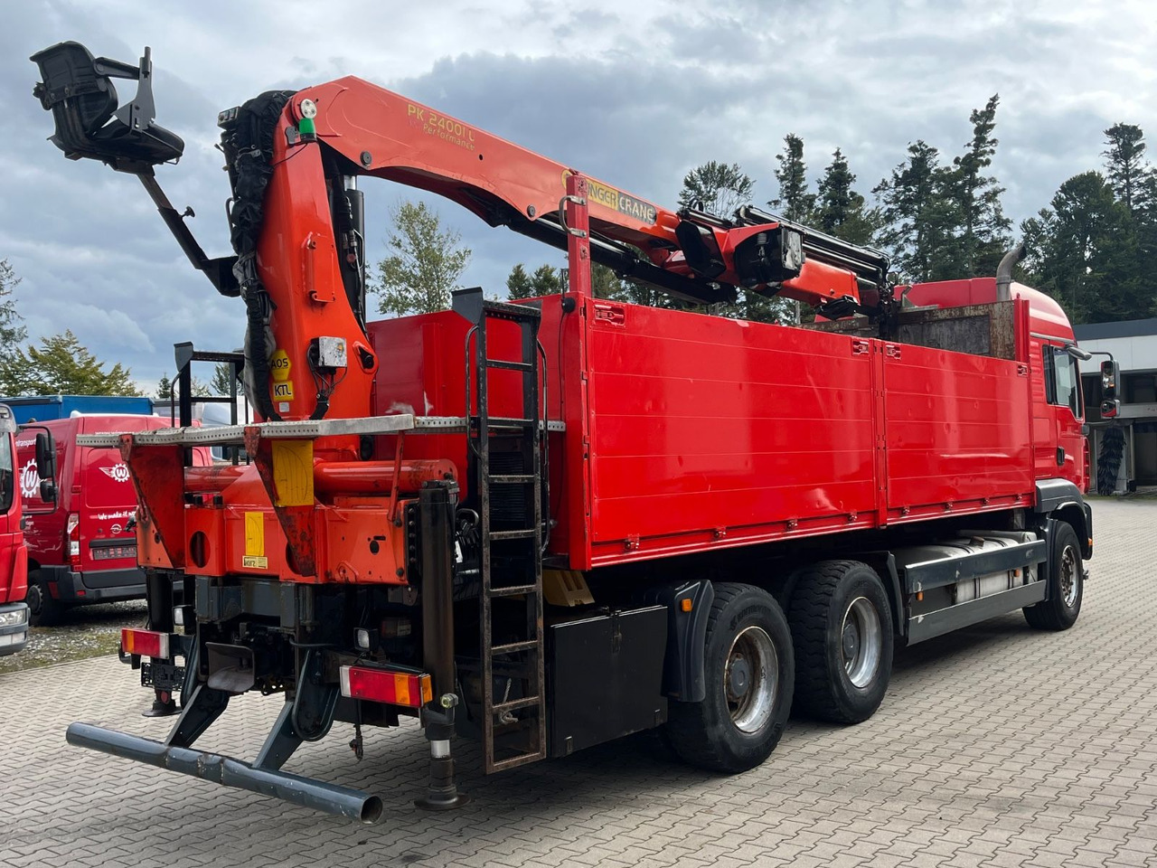 MAN TGA 26.480 mit Palfinger PK 24001L mit Winde - شاحنات مسطحة, شاحنة كرين: صورة 5 MAN TGA 26.480 mit Palfinger PK 24001L mit Winde - شاحنات مسطحة, شاحنة كرين: صورة 5