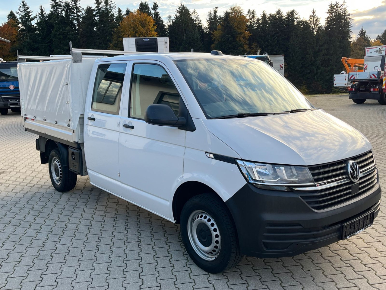 Volkswagen T6.1 DOKA Pritsche 4x4 Sperre Standheizung - شاحنة ستارة جانبية, الشاحنات الصغيرة كابينة مزدوجة: صورة 3 Volkswagen T6.1 DOKA Pritsche 4x4 Sperre Standheizung - شاحنة ستارة جانبية, الشاحنات الصغيرة كابينة مزدوجة: صورة 3
