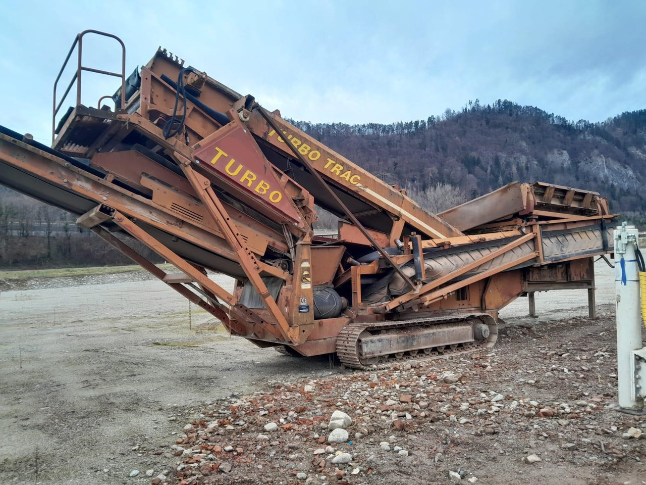 EXTEC Turbo Trac mobile Siebanlage - فرازة: صورة 1 EXTEC Turbo Trac mobile Siebanlage - فرازة: صورة 1