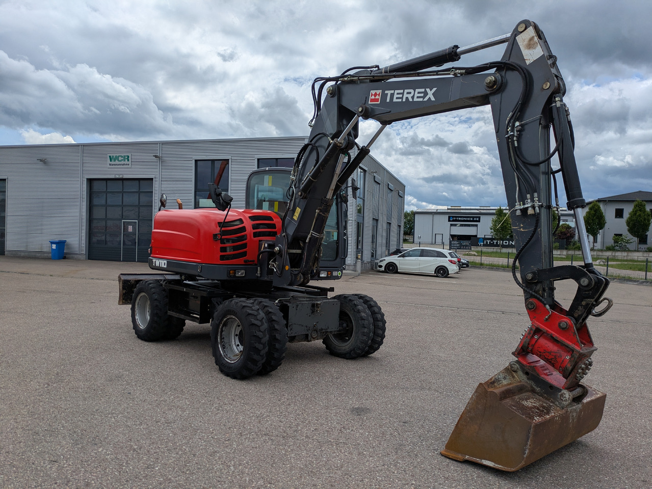 TEREX TW110 Mobilbagger Powertilt Rußpartikelfilter - حفارة دولاب: صورة 4 TEREX TW110 Mobilbagger Powertilt Rußpartikelfilter - حفارة دولاب: صورة 4