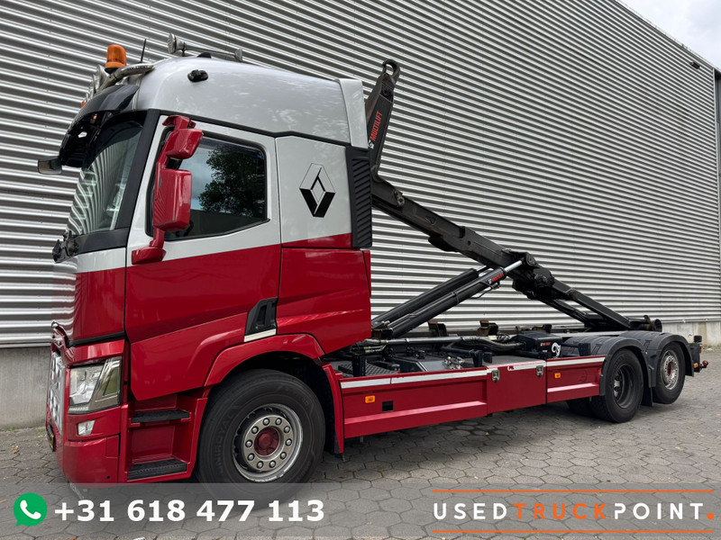 Renault T480 / 6X2 / MultiLift 26T / Roof Klima / TUV: 8-2025 / NL Truck - شاحنة ذات خطاف: صورة 1 Renault T480 / 6X2 / MultiLift 26T / Roof Klima / TUV: 8-2025 / NL Truck - شاحنة ذات خطاف: صورة 1