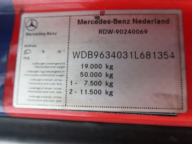 Mercedes-Benz Actros 1842 Euro 5, Big Space, TUV, Automatic, NL Truck TOP! Mercedes-Benz Actros 1842 Euro 5, Big Space, TUV, Automatic, NL Truck TOP!: صورة 18 Mercedes-Benz Actros 1842 Euro 5, Big Space, TUV, Automatic, NL Truck TOP! Mercedes-Benz Actros 1842 Euro 5, Big Space, TUV, Automatic, NL Truck TOP!: صورة 18