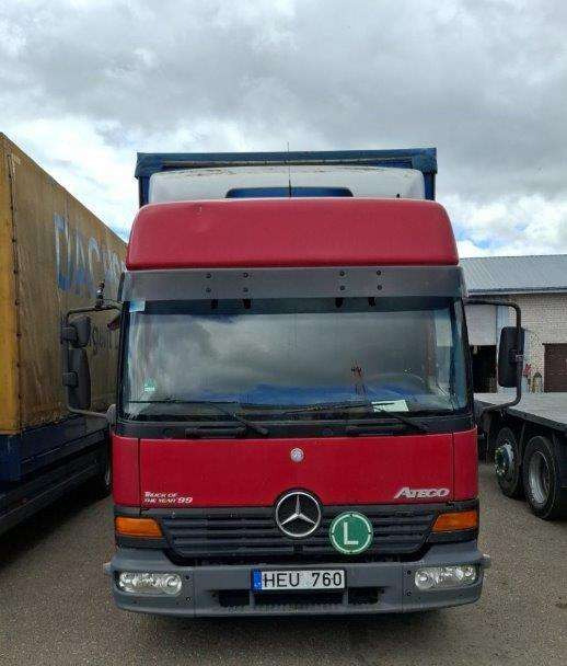 Mercedes-Benz Atego 817 - شاحنة ستارة: صورة 1 Mercedes-Benz Atego 817 - شاحنة ستارة: صورة 1