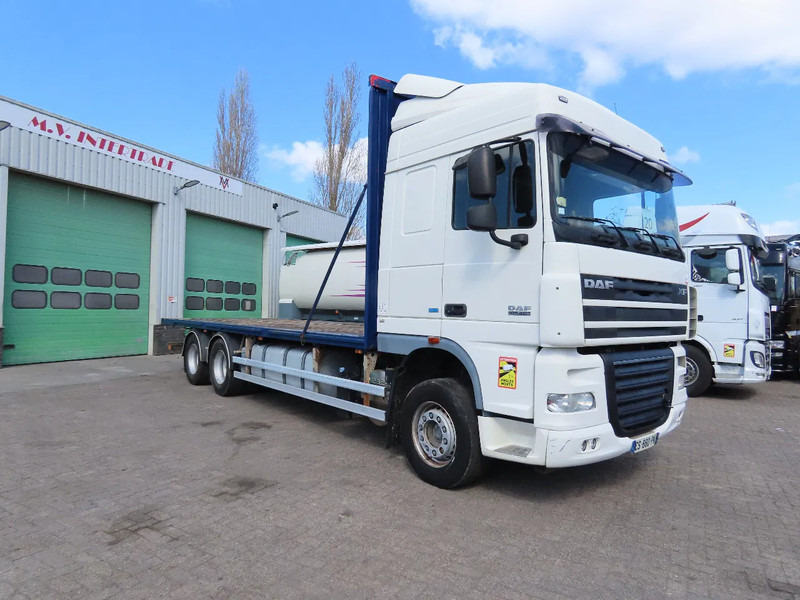 شاحنات مسطحة DAF XF 105.460 654164 km EEV Euro5 , 6x2, Retarder, towbar. FRANCE truck!: صورة 1
