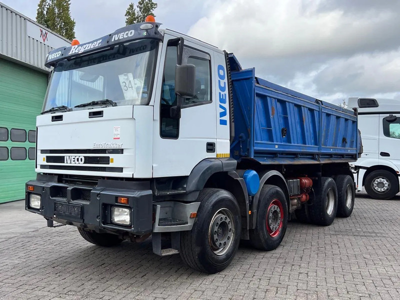 Iveco Eurotrakker 340E37 8x4, Manual injection, STEEL DUMPER, FULL SPRING - شاحنة قلاب: صورة 3 Iveco Eurotrakker 340E37 8x4, Manual injection, STEEL DUMPER, FULL SPRING - شاحنة قلاب: صورة 3