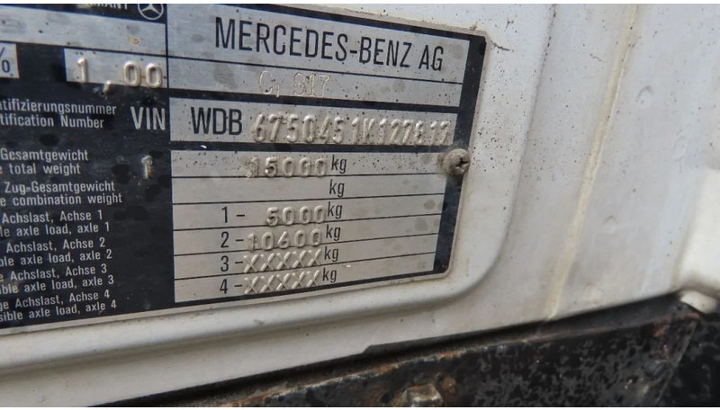 شاحنة - نظام الكابلات Mercedes-Benz 1514 Manual diesel pomp. Very clean: صورة 16