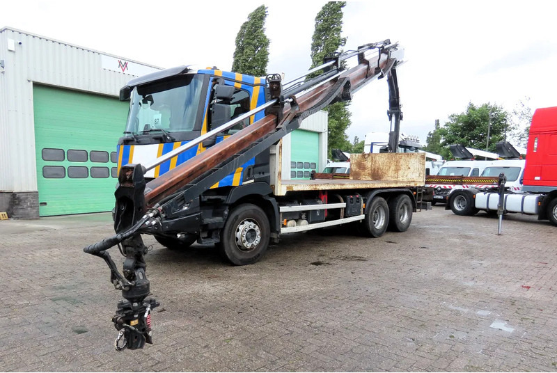 شاحنة كرين Renault C430 Bj 2018 HIAB X-HIDOU 18 8 RETARDER, WHEELBASE 4.35M, NAVI: صورة 19