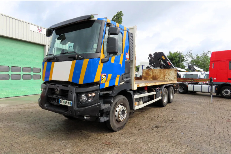 شاحنة كرين Renault C430 Bj 2018 HIAB X-HIDOU 18 8 RETARDER, WHEELBASE 4.35M, NAVI: صورة 15