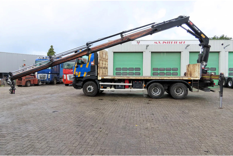 شاحنة كرين Renault C430 Bj 2018 HIAB X-HIDOU 18 8 RETARDER, WHEELBASE 4.35M, NAVI: صورة 18