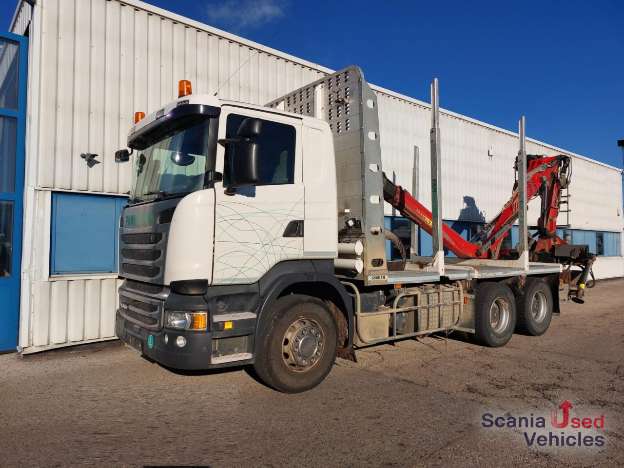 SCANIA R 490 LB6x4HNB E6 Holztransporter - شاحنة قطع الأشجار: صورة 1 SCANIA R 490 LB6x4HNB E6 Holztransporter - شاحنة قطع الأشجار: صورة 1