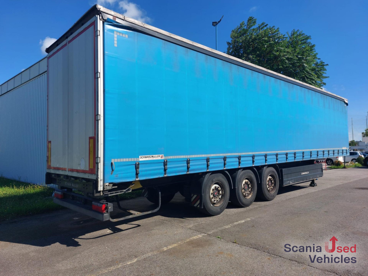 SCHWARZMUELLER Tautliner Liftachse Palettenkasten - نصف مقطورة ستارة: صورة 1 SCHWARZMUELLER Tautliner Liftachse Palettenkasten - نصف مقطورة ستارة: صورة 1