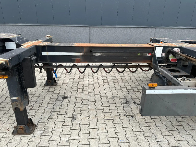 نصف مقطورة لنقل الحاويات Broshuis 3UCC-39/45 FLN, 45FT High Cube multi, BPW, liftas, NL-chassis, 2x beschikbaar: صورة 18