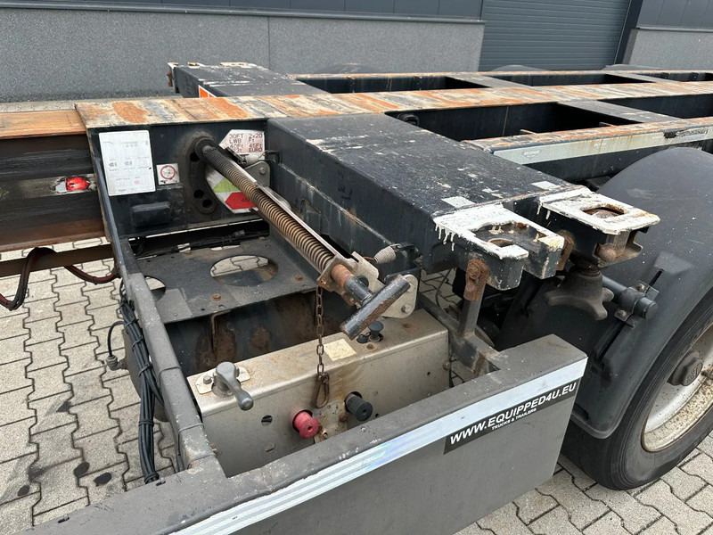 نصف مقطورة لنقل الحاويات Broshuis 3UCC-39/45 FLN, 45FT High Cube multi, BPW, liftas, NL-chassis, 2x beschikbaar: صورة 19