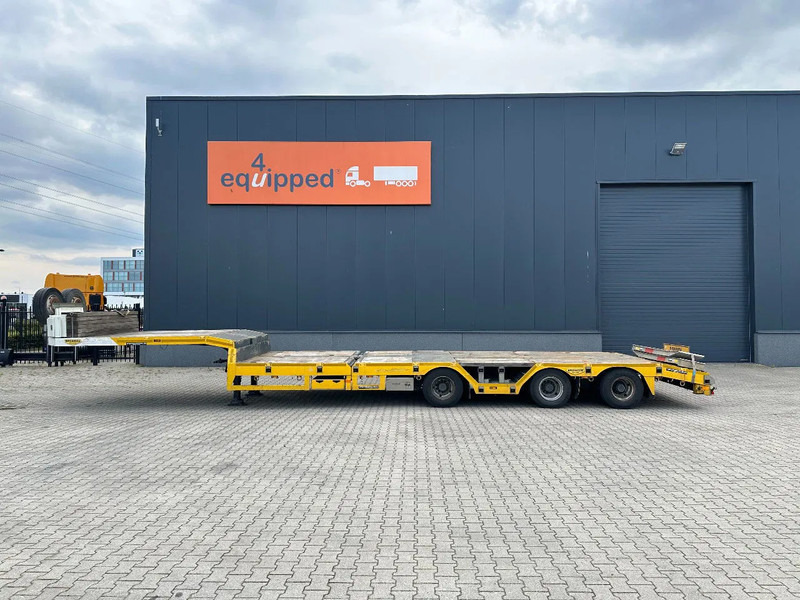 Broshuis E-2190/27 lowloader, wheel well, 4,1m extendable, steering axle - عربة منخفضة مسطحة نصف مقطورة: صورة 4 Broshuis E-2190/27 lowloader, wheel well, 4,1m extendable, steering axle - عربة منخفضة مسطحة نصف مقطورة: صورة 4