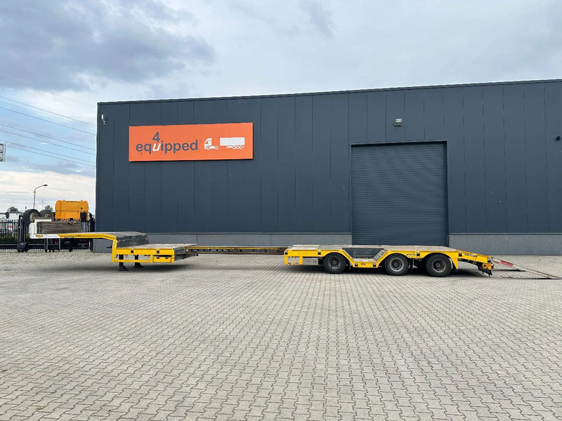Broshuis E-2190/27 lowloader, wheel well, 4,1m extendable, steering axle - عربة منخفضة مسطحة نصف مقطورة: صورة 3 Broshuis E-2190/27 lowloader, wheel well, 4,1m extendable, steering axle - عربة منخفضة مسطحة نصف مقطورة: صورة 3