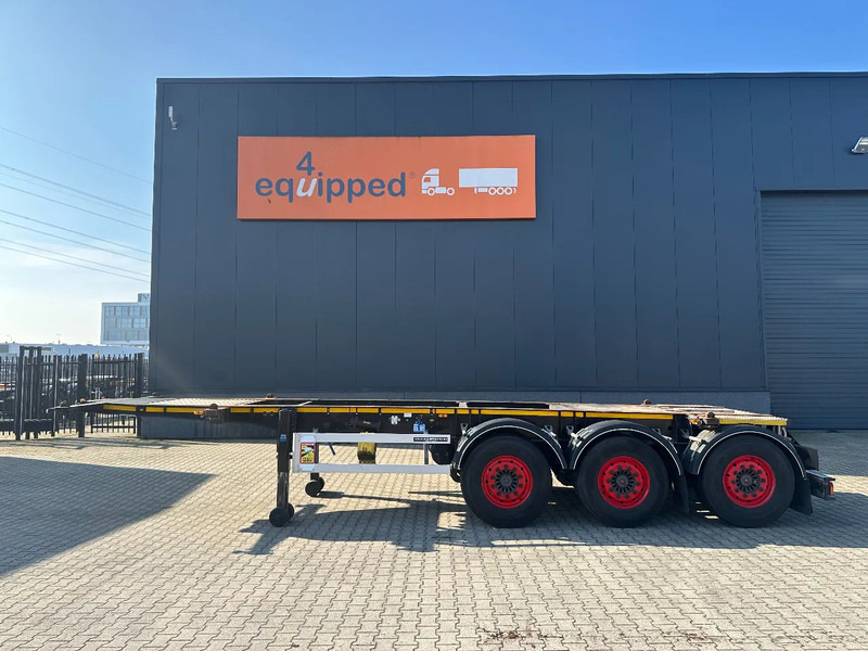 Burg 20FT / 20FT SWAP ADR, 3.690kg, SAF INTRADISC, 2 liftassen, APK/ADR: 9/2025 - نصف مقطورة لنقل الحاويات: صورة 2 Burg 20FT / 20FT SWAP ADR, 3.690kg, SAF INTRADISC, 2 liftassen, APK/ADR: 9/2025 - نصف مقطورة لنقل الحاويات: صورة 2
