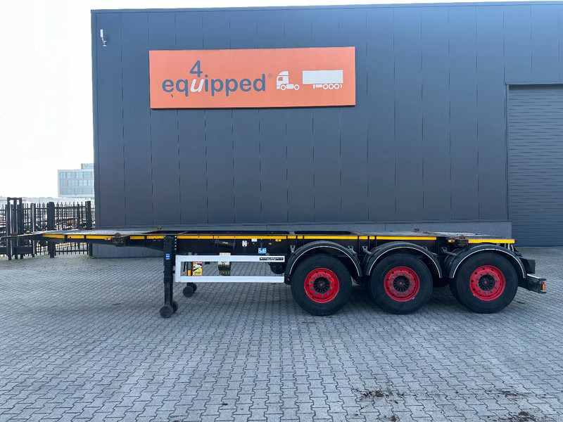 Burg 20FT / 20FT SWAP ADR (EX/II, EX/III, FL, AT) Chassis, 3.690kg, SAF INTRADISC, 2x Liftaxle, NL-chassis, APK/ADR: 08-2025 - نصف مقطورة لنقل الحاويات: صورة 2 Burg 20FT / 20FT SWAP ADR (EX/II, EX/III, FL, AT) Chassis, 3.690kg, SAF INTRADISC, 2x Liftaxle, NL-chassis, APK/ADR: 08-2025 - نصف مقطورة لنقل الحاويات: صورة 2