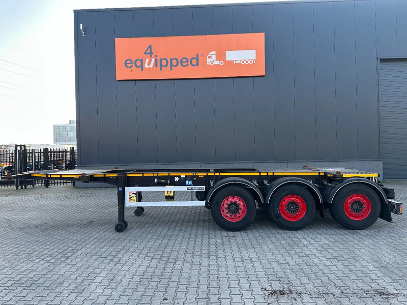 Burg 20FT + 20FT SWAP ADR (EX/II, EX/III, FL, AT) Chassis, empty weight: 3.690kg, SAF INTRADISC, 2x Liftaxle, NL-chassis, APK/ADR: 08 - نصف مقطورة لنقل الحاويات: صورة 2 Burg 20FT + 20FT SWAP ADR (EX/II, EX/III, FL, AT) Chassis, empty weight: 3.690kg, SAF INTRADISC, 2x Liftaxle, NL-chassis, APK/ADR: 08 - نصف مقطورة لنقل الحاويات: صورة 2