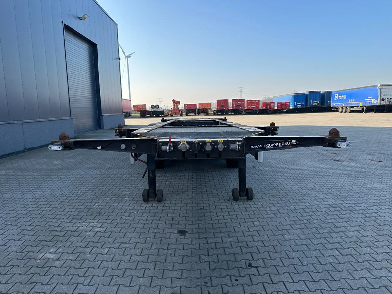 Burg 20FT + 20FT SWAP ADR (EX/II, EX/III, FL, AT) Chassis, empty weight: 3.690kg, SAF INTRADISC, 2x Liftaxle, NL-chassis - نصف مقطورة لنقل الحاويات: صورة 5 Burg 20FT + 20FT SWAP ADR (EX/II, EX/III, FL, AT) Chassis, empty weight: 3.690kg, SAF INTRADISC, 2x Liftaxle, NL-chassis - نصف مقطورة لنقل الحاويات: صورة 5