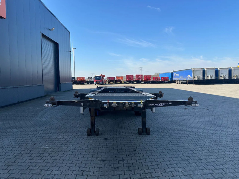 Burg 20FT / 20FT SWAP ADR (EX/II, EX/III, FL, AT), Leergewicht : 3.690kg, SAF INTRADISC, 2x Liftachse, NL-Chassis, APK/ADR: 08-2025 - نصف مقطورة لنقل الحاويات: صورة 5 Burg 20FT / 20FT SWAP ADR (EX/II, EX/III, FL, AT), Leergewicht : 3.690kg, SAF INTRADISC, 2x Liftachse, NL-Chassis, APK/ADR: 08-2025 - نصف مقطورة لنقل الحاويات: صورة 5