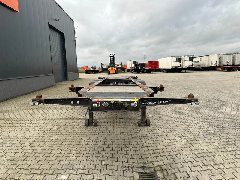 Burg 20FT ADR (EX/II, EX/III, FL, AT) Chassis, Empty weight : 3.690kg, SAF INTRADISC, 2x Liftaxle, NL-chassis - نصف مقطورة لنقل الحاويات: صورة 5 Burg 20FT ADR (EX/II, EX/III, FL, AT) Chassis, Empty weight : 3.690kg, SAF INTRADISC, 2x Liftaxle, NL-chassis - نصف مقطورة لنقل الحاويات: صورة 5