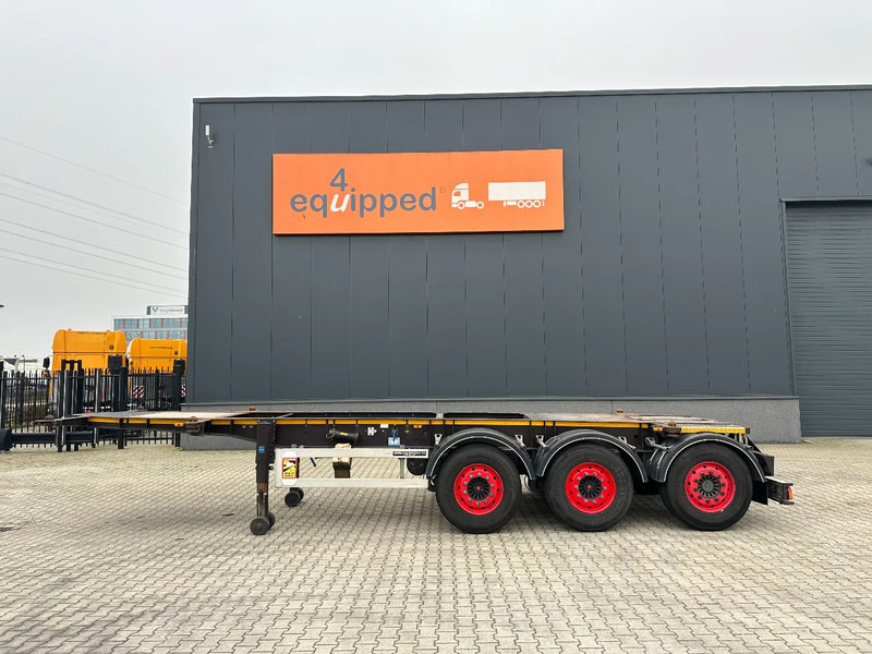 Burg 20FT ADR (EX/II, EX/III, FL, AT) Chassis, Empty weight : 3.690kg, SAF INTRADISC, 2x Liftaxle, NL-chassis - نصف مقطورة لنقل الحاويات: صورة 2 Burg 20FT ADR (EX/II, EX/III, FL, AT) Chassis, Empty weight : 3.690kg, SAF INTRADISC, 2x Liftaxle, NL-chassis - نصف مقطورة لنقل الحاويات: صورة 2