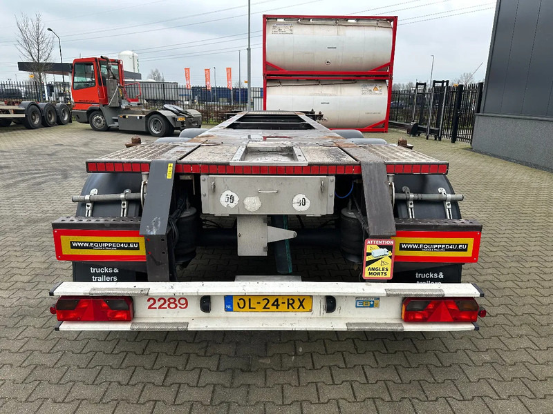 Burg 20FT ADR (EX/II, EX/III, FL, AT) Chassis, Empty weight : 3.690kg, SAF INTRADISC, 2x Liftaxle, NL-chassis - نصف مقطورة لنقل الحاويات: صورة 4 Burg 20FT ADR (EX/II, EX/III, FL, AT) Chassis, Empty weight : 3.690kg, SAF INTRADISC, 2x Liftaxle, NL-chassis - نصف مقطورة لنقل الحاويات: صورة 4