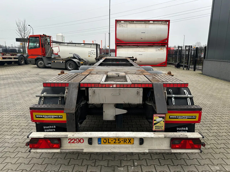 Burg 20FT ADR (EX/II, EX/III, FL, AT) Chassis, Empty weight : 3.690kg, SAF INTRADISC, 2x Liftaxle, NL-chassis - نصف مقطورة لنقل الحاويات: صورة 3 Burg 20FT ADR (EX/II, EX/III, FL, AT) Chassis, Empty weight : 3.690kg, SAF INTRADISC, 2x Liftaxle, NL-chassis - نصف مقطورة لنقل الحاويات: صورة 3
