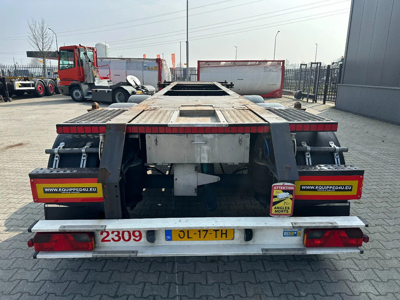 Burg 20FT ADR (EX/II, EX/III, FL, AT) Chassis, Leergewicht : 3.690kg, SAF INTRADISC, 2x Liftachse, NL-Chassis, APK/ADR: 07-2025 - نصف مقطورة لنقل الحاويات: صورة 4 Burg 20FT ADR (EX/II, EX/III, FL, AT) Chassis, Leergewicht : 3.690kg, SAF INTRADISC, 2x Liftachse, NL-Chassis, APK/ADR: 07-2025 - نصف مقطورة لنقل الحاويات: صورة 4