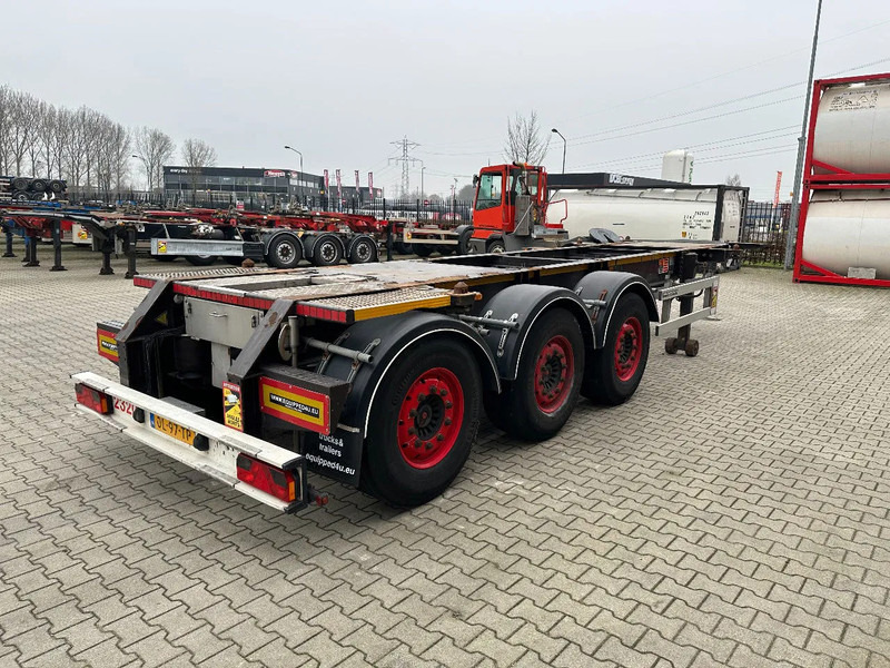Burg 20FT ADR (EX/II, EX/III, FL, AT) Chassis, Leergewicht : 3.690kg, SAF INTRADISC, 2x Liftachse, NL-Chassis - نصف مقطورة لنقل الحاويات: صورة 3 Burg 20FT ADR (EX/II, EX/III, FL, AT) Chassis, Leergewicht : 3.690kg, SAF INTRADISC, 2x Liftachse, NL-Chassis - نصف مقطورة لنقل الحاويات: صورة 3