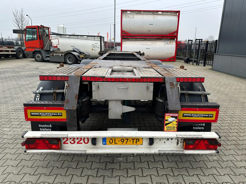 Burg 20FT ADR (EX/II, EX/III, FL, AT) Chassis, Leergewicht : 3.690kg, SAF INTRADISC, 2x Liftachse, NL-Chassis - نصف مقطورة لنقل الحاويات: صورة 4 Burg 20FT ADR (EX/II, EX/III, FL, AT) Chassis, Leergewicht : 3.690kg, SAF INTRADISC, 2x Liftachse, NL-Chassis - نصف مقطورة لنقل الحاويات: صورة 4