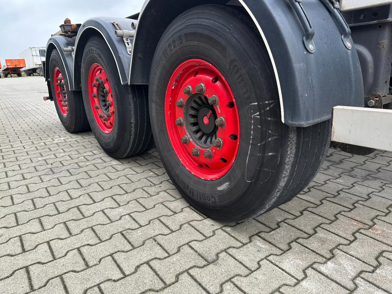 نصف مقطورة لنقل الحاويات Burg 20FT ADR (EX/II, EX/III, FL, AT) Chassis, Leergewicht : 3.690kg, SAF INTRADISC, 2x Liftachse, NL-Chassis: صورة 14