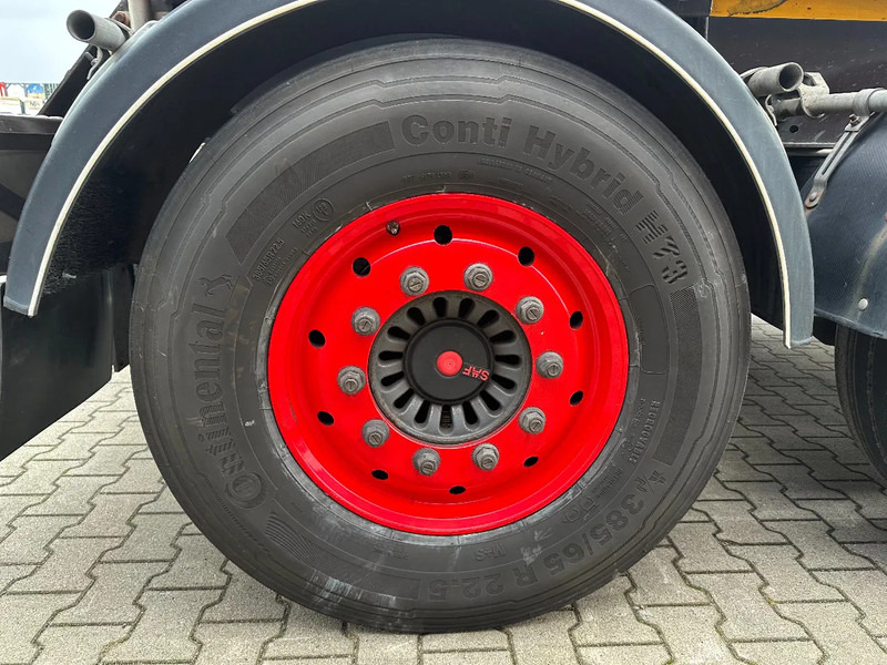 نصف مقطورة لنقل الحاويات Burg 20FT ADR (EX/II, EX/III, FL, AT) Chassis, Leergewicht : 3.690kg, SAF INTRADISC, 2x Liftachse, NL-Chassis: صورة 13