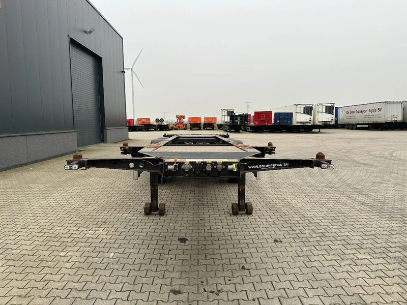 Burg 20FT ADR (EX/II, EX/III, FL, AT) Chassis, Leergewicht : 3.690kg, SAF INTRADISC, 2x Liftachse, NL-Chassis - نصف مقطورة لنقل الحاويات: صورة 5 Burg 20FT ADR (EX/II, EX/III, FL, AT) Chassis, Leergewicht : 3.690kg, SAF INTRADISC, 2x Liftachse, NL-Chassis - نصف مقطورة لنقل الحاويات: صورة 5