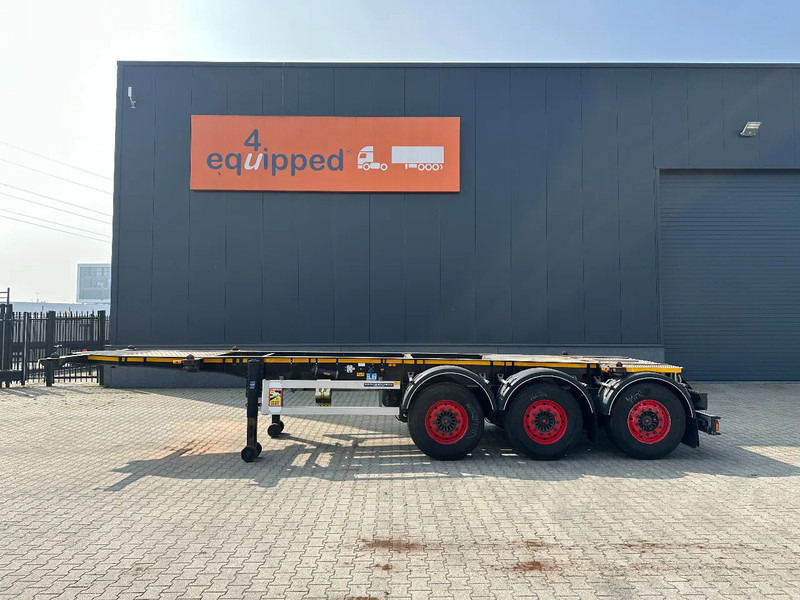 Burg 20FT ADR (EX/II, EX/III, FL, AT) Chassis, Leergewicht : 3.690kg, SAF INTRADISC, 2x Liftachse, NL-Chassis - نصف مقطورة لنقل الحاويات: صورة 2 Burg 20FT ADR (EX/II, EX/III, FL, AT) Chassis, Leergewicht : 3.690kg, SAF INTRADISC, 2x Liftachse, NL-Chassis - نصف مقطورة لنقل الحاويات: صورة 2
